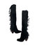 Botas gamuzas flecos talle 36