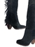 Botas gamuzas flecos talle 36 - comprar online