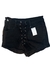 Short elastizado negro talle S
