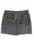 Falda paño gris talle S