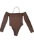 Body marrón talle S