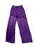 Pantalón satinado violeta ZARA talle M