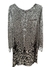 Vestido satinado RAPSODIA talle M