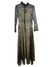 Vestido animal print largo talle S