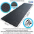 Tatame Esteira Para Yoga Exercícios Físicos Preto 1,80m x 53cm x 10mm RDJ - comprar online