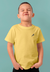 Camiseta básica Algodão Pocotó - Amarelo - comprar online
