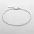 Pulseira masculina de corrente cubana simples na internet