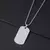 Colar com pingente estilo militar - comprar online