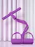Tensor de Pedal de Quatro Tubos Equipamento Fitness Yoga Fortalecimento Abdominal Faixa Elástica Corda de Tensão - BioFitX