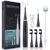 Limpador dental ultrassônico 6 em 1, removedor de tártaro noturno, escova de d - BioFitX