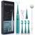 Limpador dental ultrassônico 6 em 1, removedor de tártaro noturno, escova de d - loja online