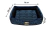 Cama Retangular para Cachorro ou Gato Luppet Luxo Preto Ossinhos Tamanho:GG (LP9 - comprar online