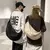 Sacos crossbody homens cor sólida grande capacidade hobos unisex harajuku estil