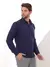 Imagem do Camisa Social Manga Longa Slim Azul Marinho