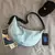 Sacos crossbody homens cor sólida grande capacidade hobos unisex harajuku estil na internet