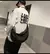 Sacos crossbody homens cor sólida grande capacidade hobos unisex harajuku estil - comprar online