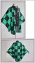 Moda japonesa anime manto cosplay traje haori darkstripe luxo yukata brocado cas - loja Dan