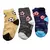 Kit 12 Pares Meias Infantil menino para 2 a 4 anos Antiderrapante Coloridas