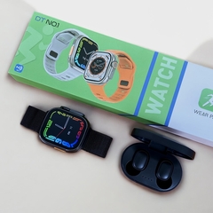 Smartwatch DT8 Ultra + auriculares + doble malla - comprar online