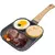 Frigideira Antiaderente Com 3 Divisórias Fritar Ovo Bacon Carne Frango Lanche M - comprar online