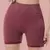 Imagem do Shorts Fitness Feminino Cintura Alta Academia Yoga Levanta Bumbum Sem Costura