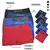 Kit Cuecas Boxer Masculina Sem Costura em Microfibra Confortável e Respirável - comprar online