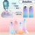 Kit da Garrafa de Água Squeeze Motivacional Com Adesivos 300ML+900ML+2000ML - loja online