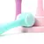 Escova de Limpeza Facial Compacta e Resistente 2 em 1 Para Limpeza e Esfoliaçã