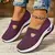 Tênis feminino respirável sapatos casuais verão sola macia sapatos ortopédic - comprar online