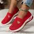 Tênis feminino respirável sapatos casuais verão sola macia sapatos ortopédic