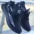 Sapatos esportivos masculinos nova malha voando tecido respirável casual papai
