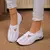 Tênis feminino respirável sapatos casuais verão sola macia sapatos ortopédic - ART STORE