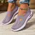 Tênis feminino respirável sapatos casuais verão sola macia sapatos ortopédic