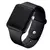Relógio digital para homens moda esporte led relógio eletrônico preto - comprar online