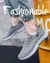 Sapatos esportivos masculinos nova malha voando tecido respirável casual papai - comprar online