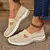 Tênis feminino respirável sapatos casuais verão sola macia sapatos ortopédic - ART STORE
