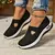 Tênis feminino respirável sapatos casuais verão sola macia sapatos ortopédic - loja online