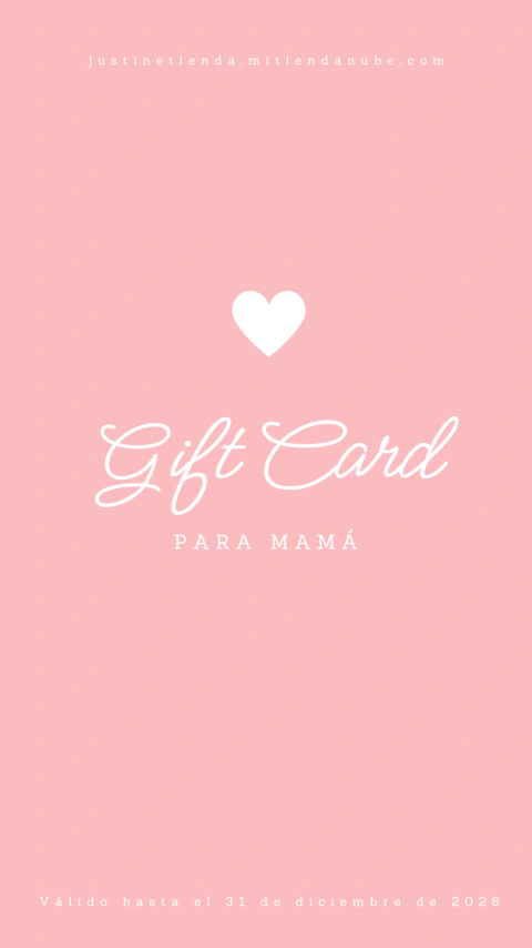 Gift Card para Mamá