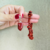 Conjunto pulseira e pingente - Jaspe Vermelho - comprar online