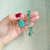 Conjunto pulseira e pingente - Quartzo Verde - comprar online