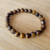 Pulseira de Olho de Tigre 8mm - Cristalyne