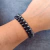 Conjunto de Pulseiras - Turmalina Negra e Hematita