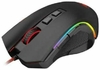 Mouse Gamer Redragon Griffin RGB M607 – 7200 DPI, 7 Botões