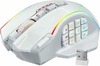 Mouse Gamer Redragon M901P-WS Branco RGB Sem Fio – 16 Botões Programáveis, 16.000 DPI, 70h de Bateria