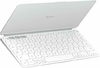 Teclado Sem Fio Logitech Keys-To-Go 2 - Ultraportátil, Bluetooth, Compatível com iPad/iPhone/Windows, Cinza Claro