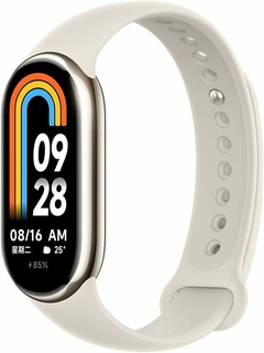 Xiaomi Mi Band 8 Global (Ouro) | Pulseira Inteligente com Tela AMOLED de 1,62"