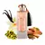 Frasco de perfume árabe Durrat Al Aroos Al Wataniyah de 85ml, decorado com flores e especiarias.