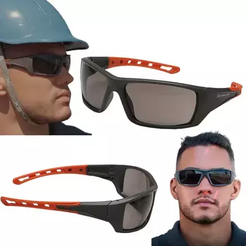 Oculos Proteção Uv Steelflex Modena Lente Cinza Ca47199
