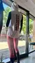 Capri de spandex de tejido de compresión en internet