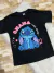 Camiseta Stitch Manga Curta